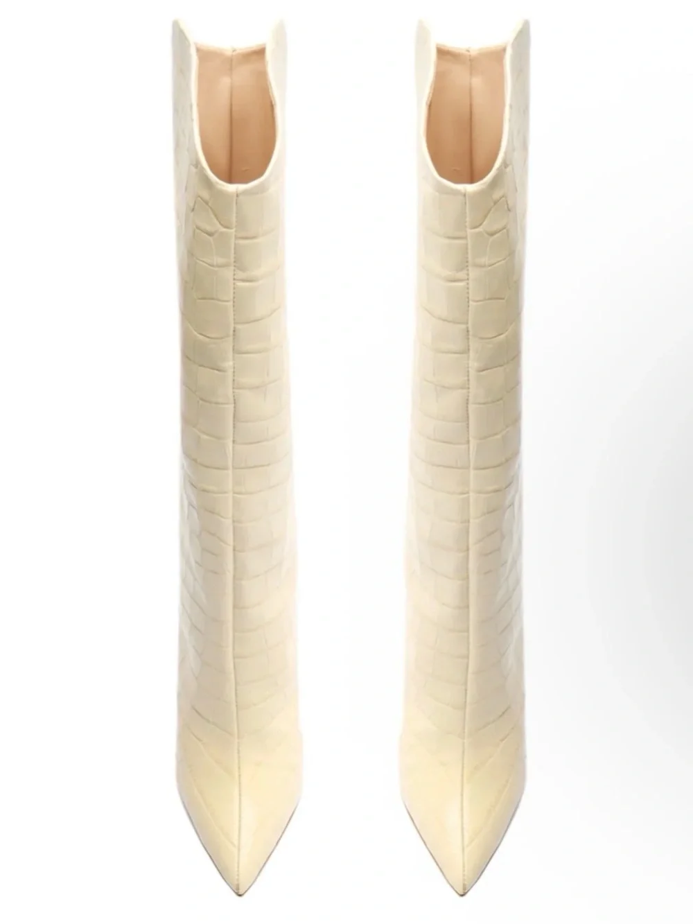 SCHUTZ Mariana Knee Boot sz 6 LIKE NEW in eggshell/beige